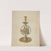 Brass Candlestick by Carl Buergerniss