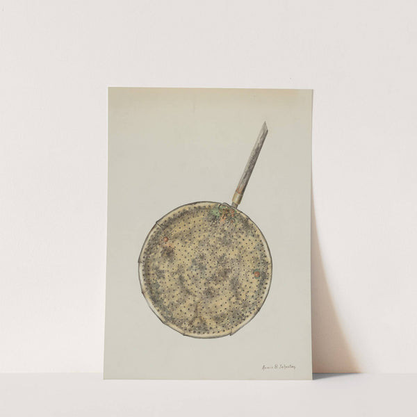 Brass Sugar Skimmer by Annie B. Johnston