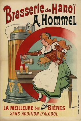 Brasserie de Hanoï. A Hommel, la meilleure des bières (1899)