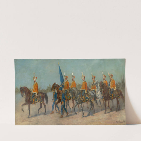 Bratislavské župné bandérium (1896) by František Meissl