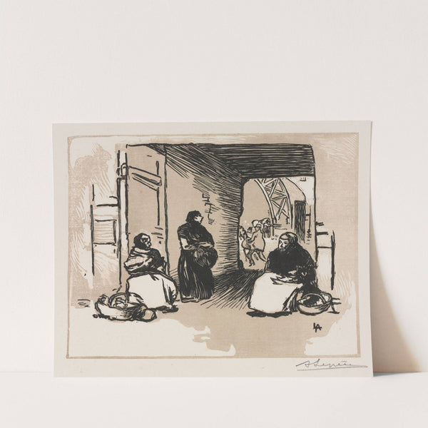 Bread-Sellers (1889) by Auguste Louis Lepère