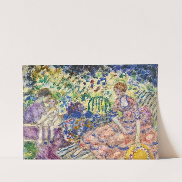 Breakfast in the Garden (1916) by Frederick Carl Frieseke