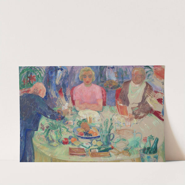 Breakfast Table; Unfinished by Hjalmar Hagelstam