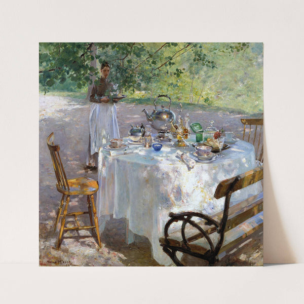 Breakfast-Time (1887) by Hanna Hirsch-Pauli