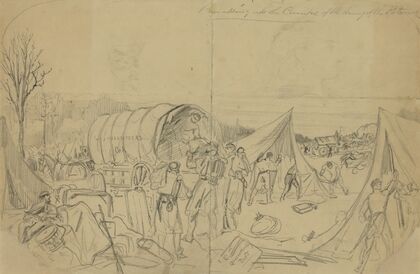 Breaking up the Camps, of the Army of the Potomac