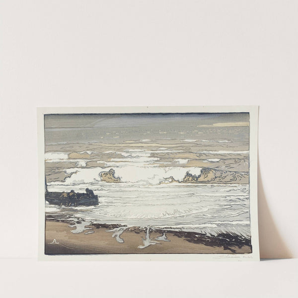 Breaking Waves, September Tide (1901) by Auguste Louis Lepère