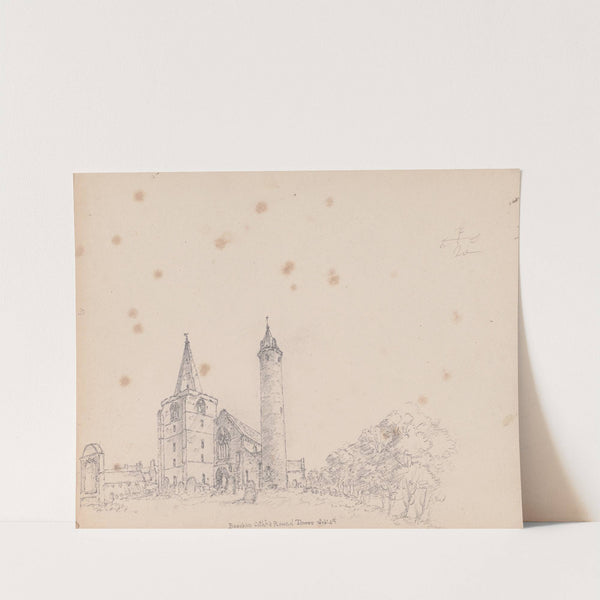 Brechin Cathedral and Round Tower, Scotland by James Moore