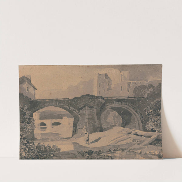 Brecon Bridge (ca. 1803) by John Sell Cotman