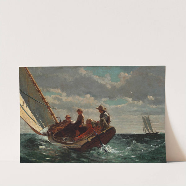 Breezing Up (A Fair Wind) by Winslow Homer