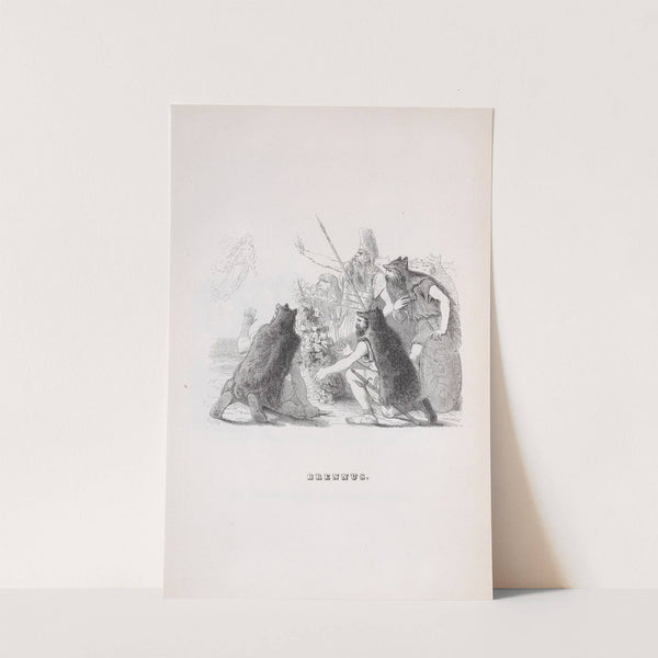 Brennus by J. J. Grandville