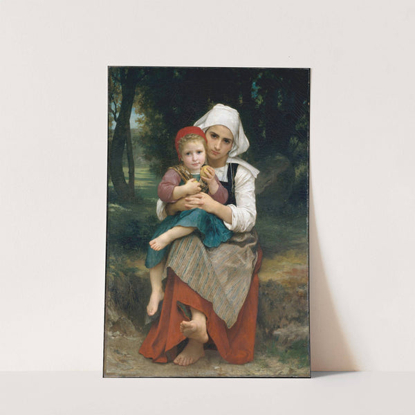 Breton Brother and Sister (1871) by William Bouguereau