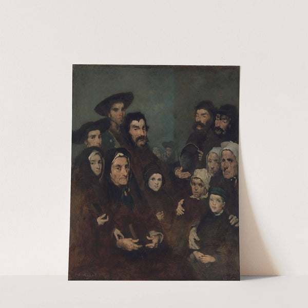 Breton Fishermen and Their Families by Théodule Ribot