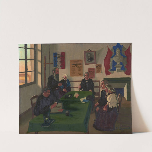 Breton Marriage by Marius Borgeaud