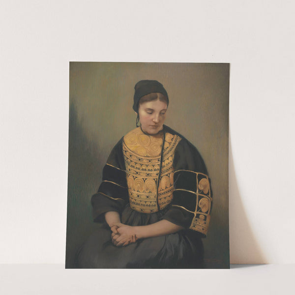 Breton of Pont-l' Abbé by Firmin Baes