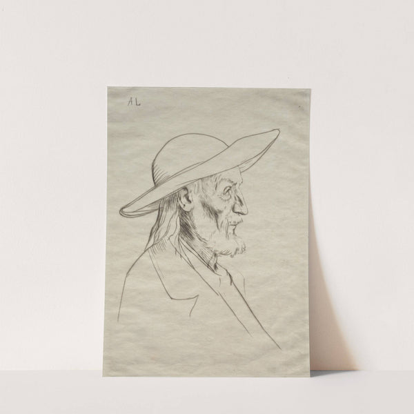 Breton Peasant (c. 1857–1911) by Alphonse Legros