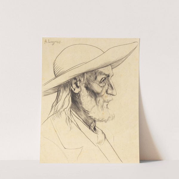 Breton Peasant (Paysan breton) II by Alphonse Legros