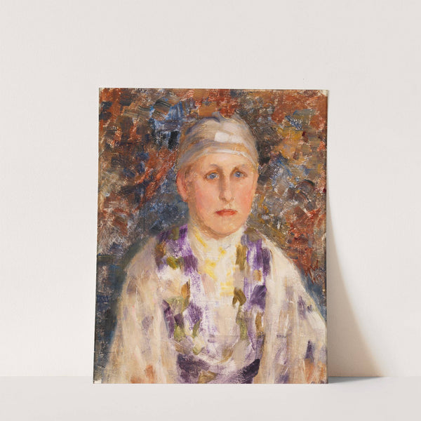 Breton woman by Maria Wiik