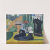 Breton Women with Umbrellas (1892) by Emile Bernard