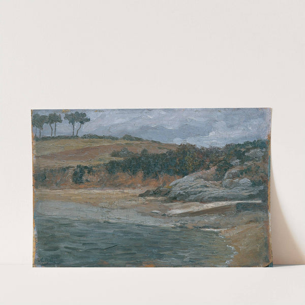 Bretonische Küste (1900) by Alexander Demetrius Goltz