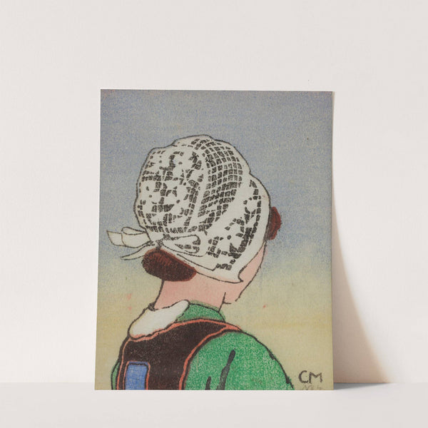 Bretonisches Mädchen by Carl Moser