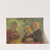 Bretonnes au livre by Paul Sérusier