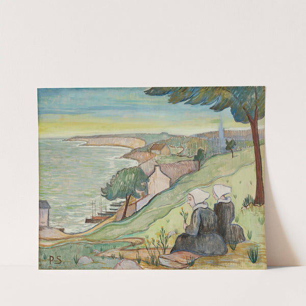 Bretonnes au Pouldu by Paul Sérusier