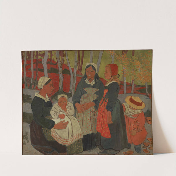 Bretons in the Forest of Huelgoat by Paul Sérusier