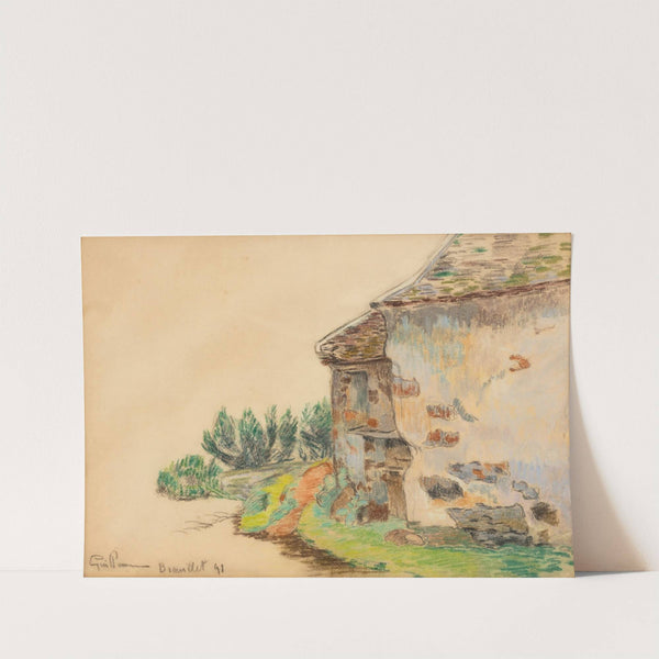 Breuillet, Ile-de-France (1891) by Armand Guillaumin