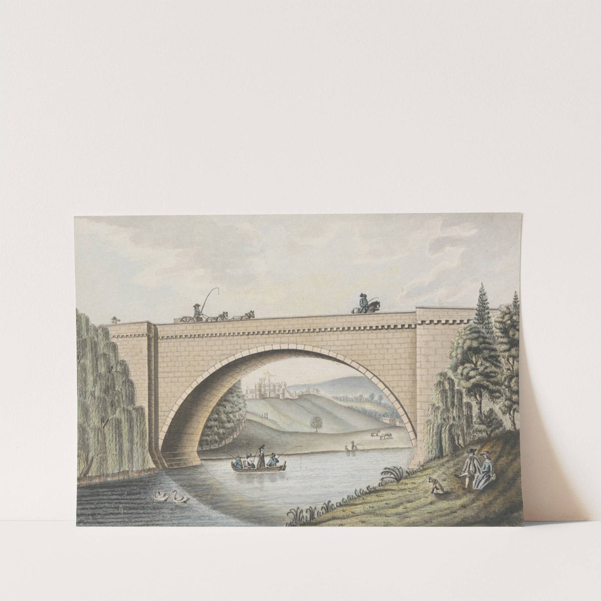 Brick Bridge by William Beilby