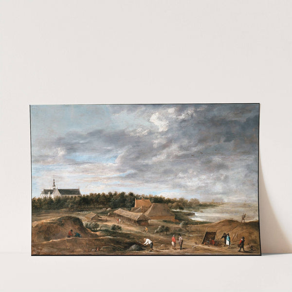 Brickmakers near Hemiksem by David Teniers The Younger