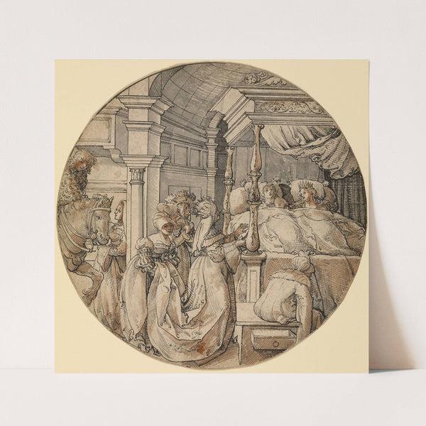 Bridal Scene (1520–1525) by Jörg Breu The Elder