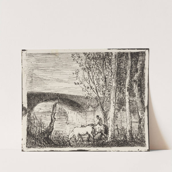 Bridge (1862) by Charles François Daubigny