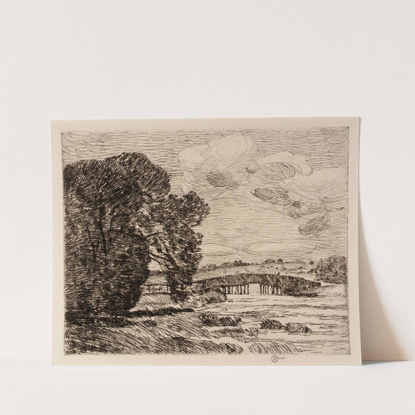 Bridge at Old Lyme (1922) by Childe Hassam