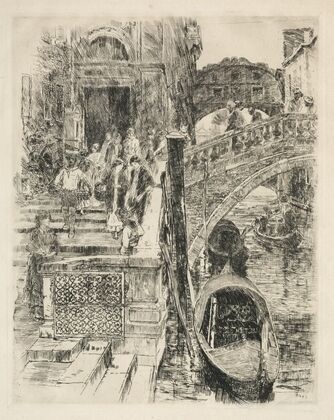 Bridge of Sighs, Venice (1883)