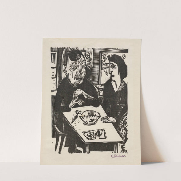 Bridge on Crown Prince Embankment (Brucke am Kronprinzenufer) by Ernst Ludwig Kirchner