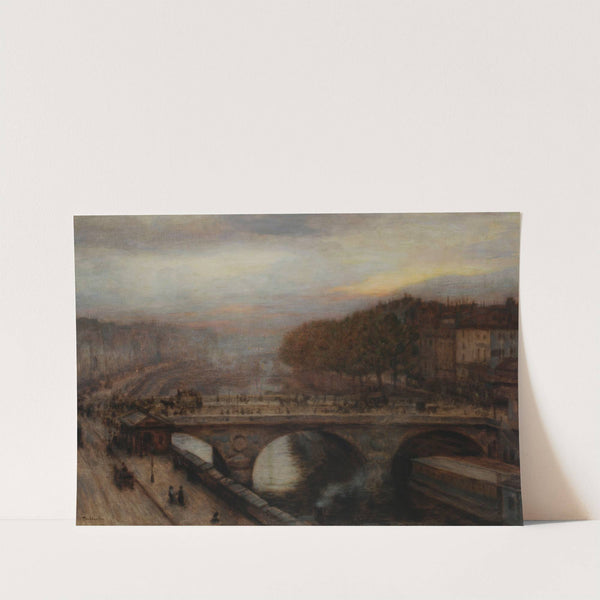 Bridge on the Seine (1903) by Józef Pankiewicz