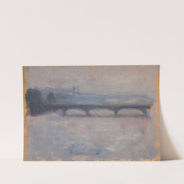 Bridge on the Seine by Tadeusz Makowski