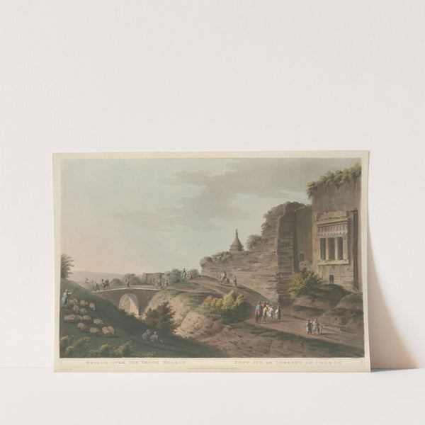 Bridge over The Brook Kedron by Luigi Mayer