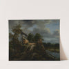 Bridge with a Sluice (about 1648–1649) by Jacob van Ruisdael