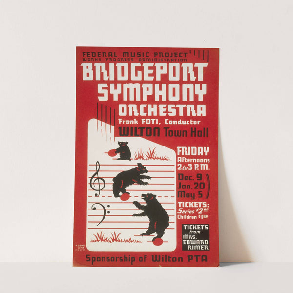 Bridgeport Symphony Orchestra by Anonymous