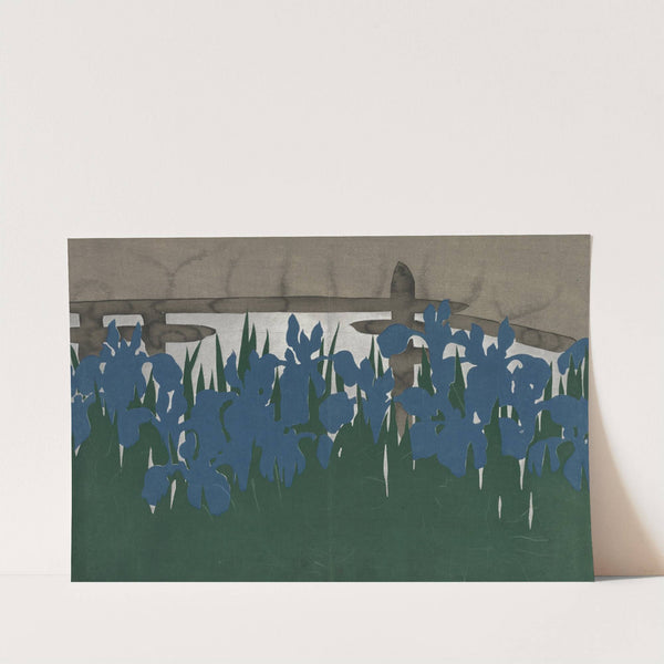 Bridges (Yatsuhashi) (1909-1910) by Kamisaka Sekka