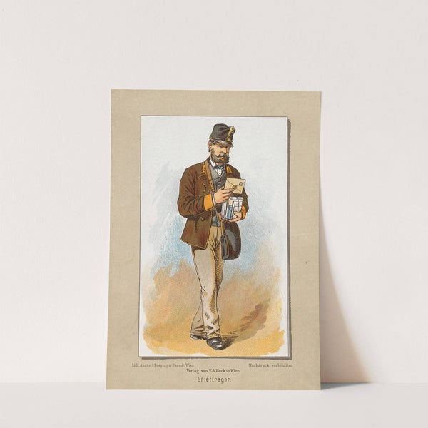 Briefträger (1880) by Ladislaus Eugen Petrovits