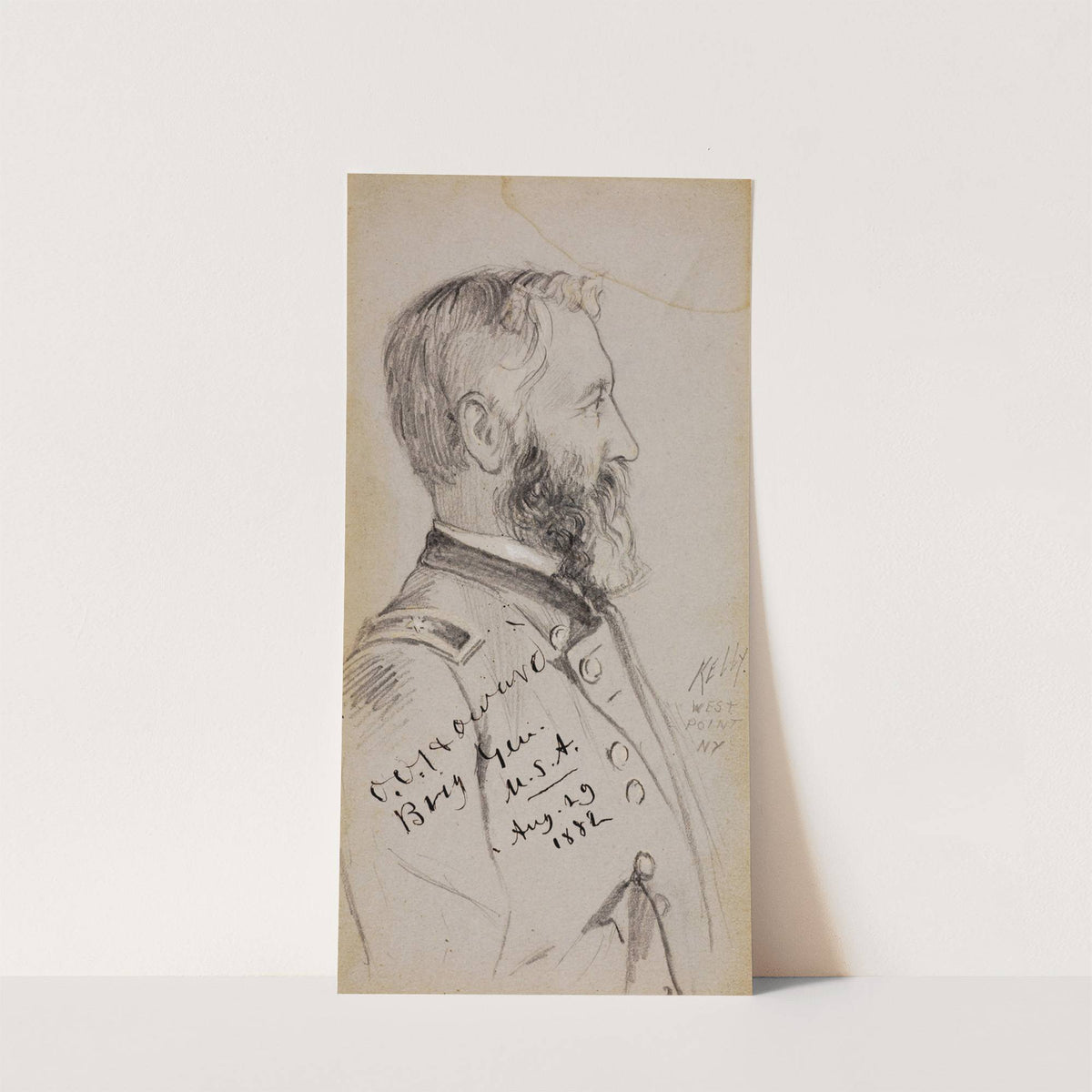 Brigadier General Oliver Otis Howard by James Edward Kelly