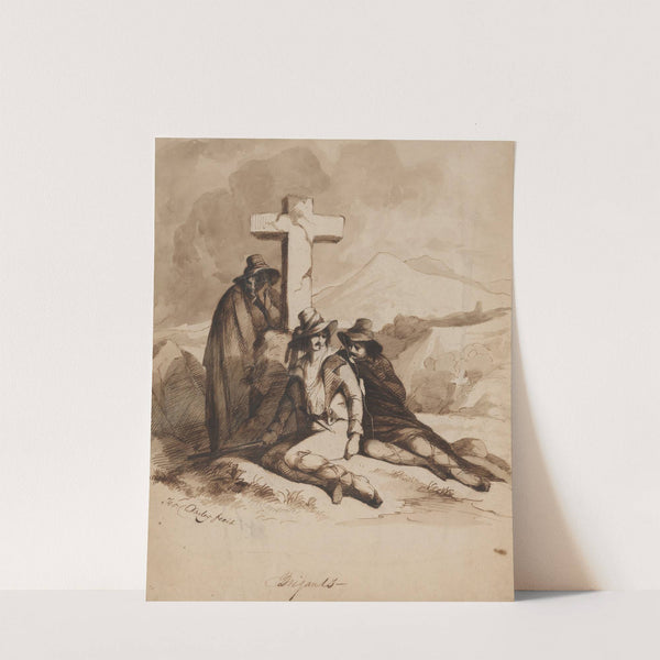 Brigands by Felix Octavius Carr Darley