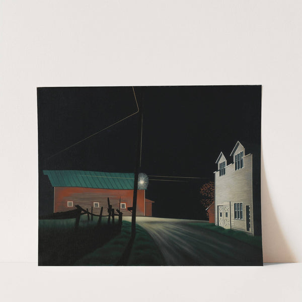 Bright Light at Russell's Corners by George Copeland Ault