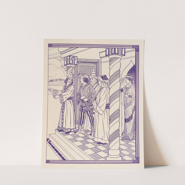 Bright-Wits, Prince of Mogadore Pl 14 (1909) by Leopold Flood