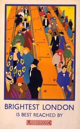 Brightest London is best reached by Underground