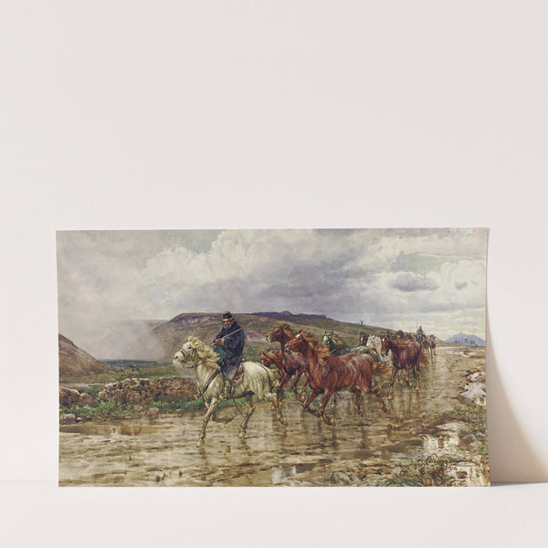 Bringing In The Horses by Henry Enrico Coleman