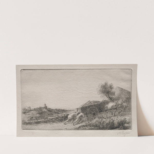 Bringing the Hay Home (c. 1890–1904) by Alphonse Legros