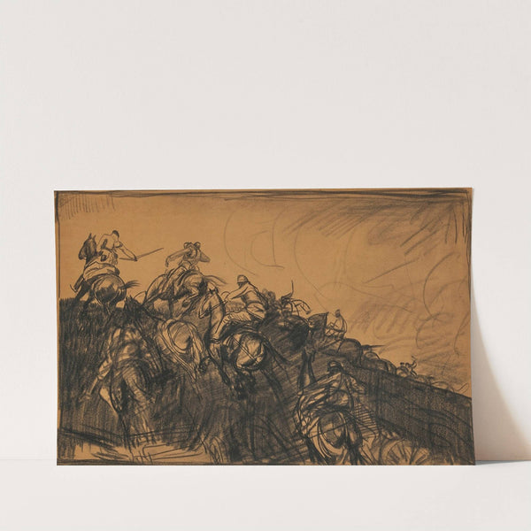 Bringing Up the Guns (circa 1918) by George Wesley Bellows